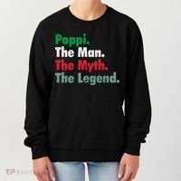 Italian Poppi Man Myth Legend Father Dad Uncle Women's Sweatshirt thumb 0