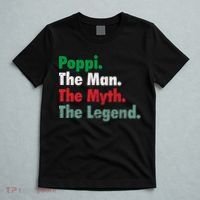 Italian Poppi Man Myth Legend Father Dad Uncle T-Shirt thumb 5