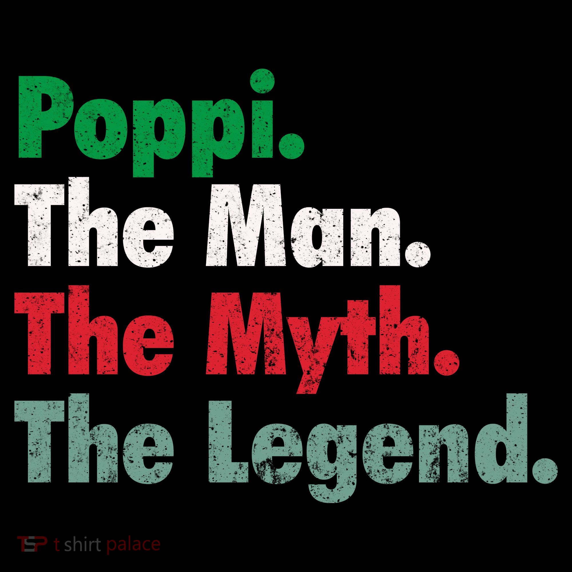 Italian Poppi Man Myth Legend Father Dad Uncle Women's Hoodie