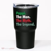 Italian Poppi Man Myth Legend Father Dad Uncle Tumbler thumb 0