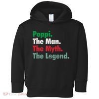 Italian Poppi Man Myth Legend Father Dad Uncle Toddler Hoodie thumb 0