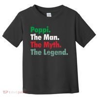 Italian Poppi Man Myth Legend Father Dad Uncle Toddler T-Shirt thumb 0