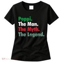 Italian Poppi Man Myth Legend Father Dad Uncle Women's T-Shirt thumb 0