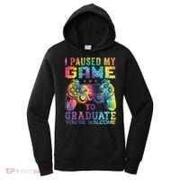 I Paused My Game To Graduate Video Gamer Graduation Men Boy Women's Hoodie thumb 0