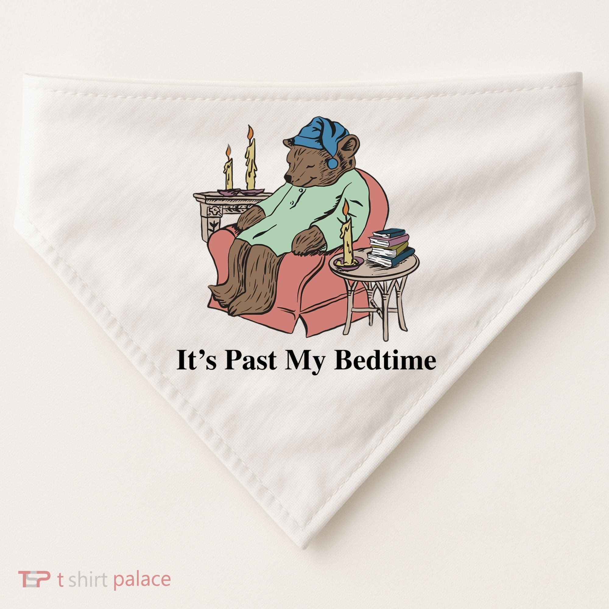 ItS Past My Bedtime USA-Made Doggie Bandana