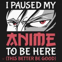 I Paused My Anime To Be Here Japanese Anime Boy Funny Anime Ornament thumb 1