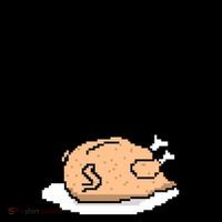 I Paused My Game To Be Here Pixel Turkey Coffee Mug thumb 5