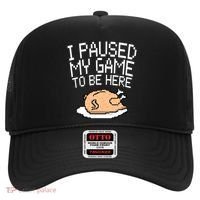 I Paused My Game To Be Here Pixel Turkey Hat thumb 0