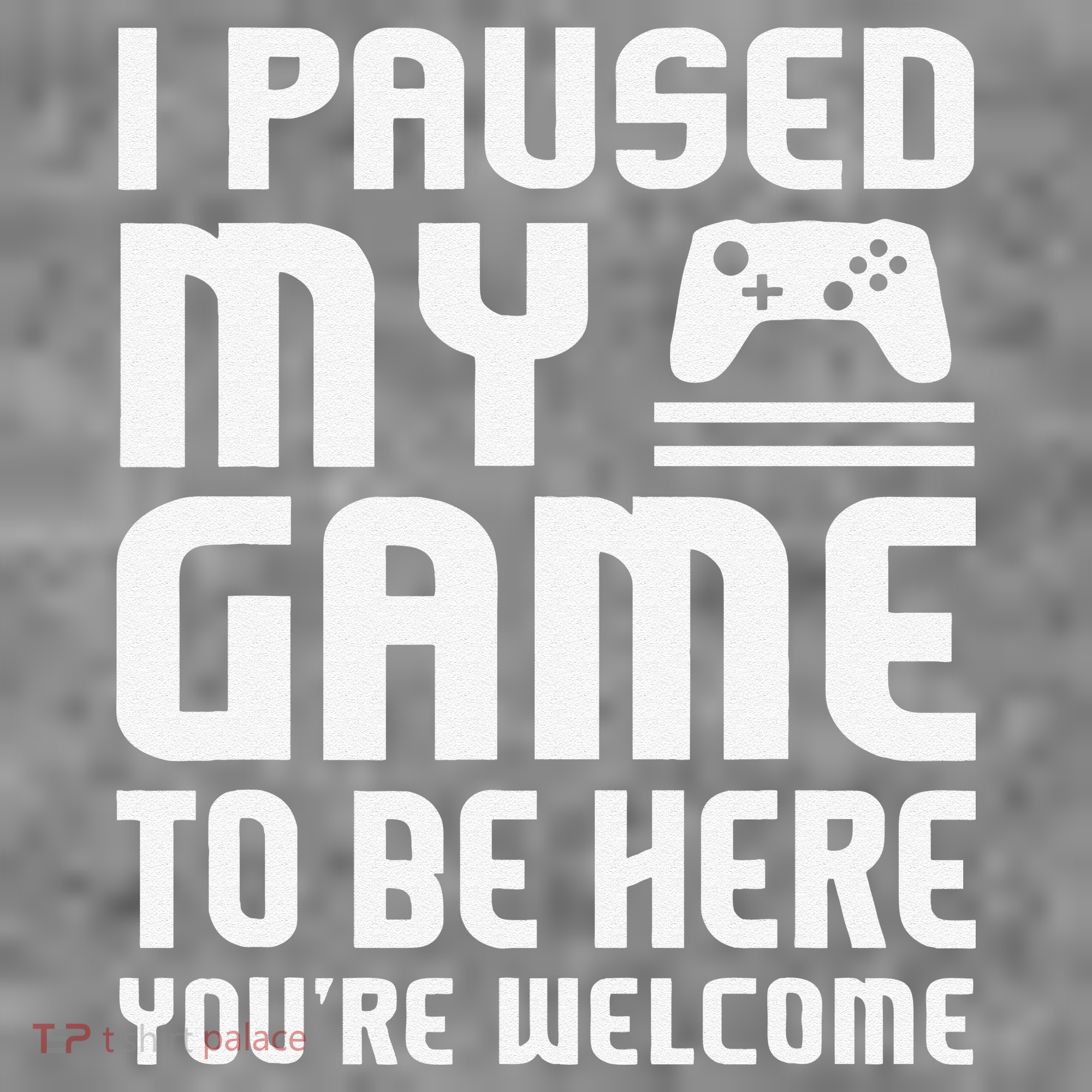 I Paused My Game To Be Here  Funny Video Gamers Gift  Toddler Hoodie