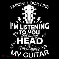 I'm Playing My Guitar Backpack thumb 2