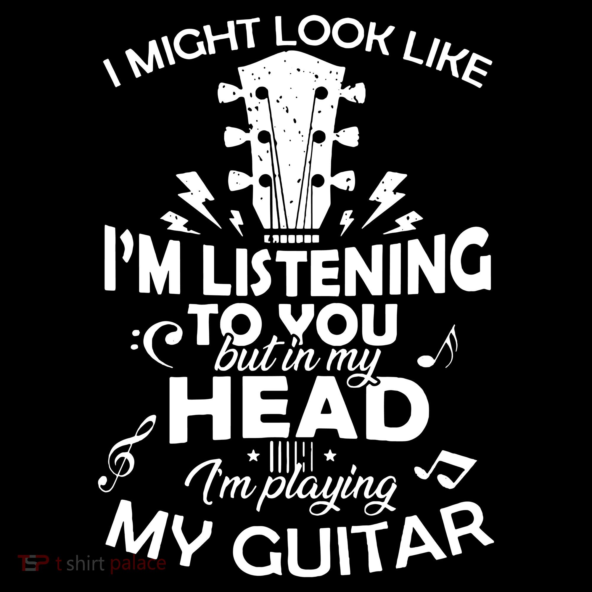 I'm Playing My Guitar Coffee Mug