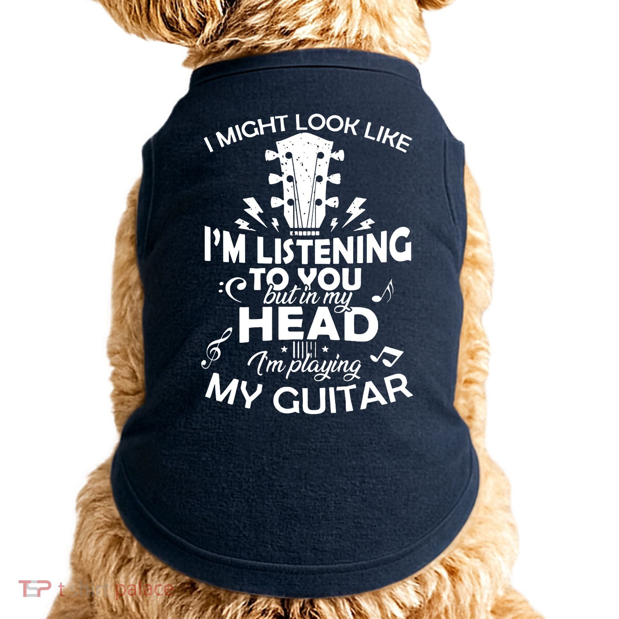 I'm Playing My Guitar Doggie Tank