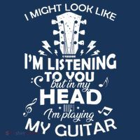 I'm Playing My Guitar Doggie Tank thumb 4