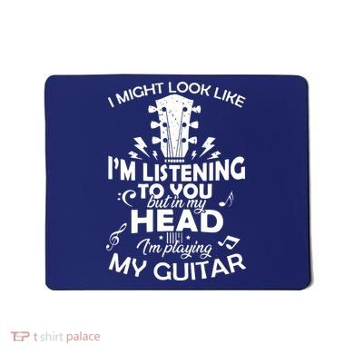 I'm Playing My Guitar Mousepad