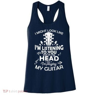 I'm Playing My Guitar Women's Tank Top