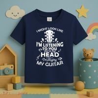 I'm Playing My Guitar Toddler T-Shirt thumb 3