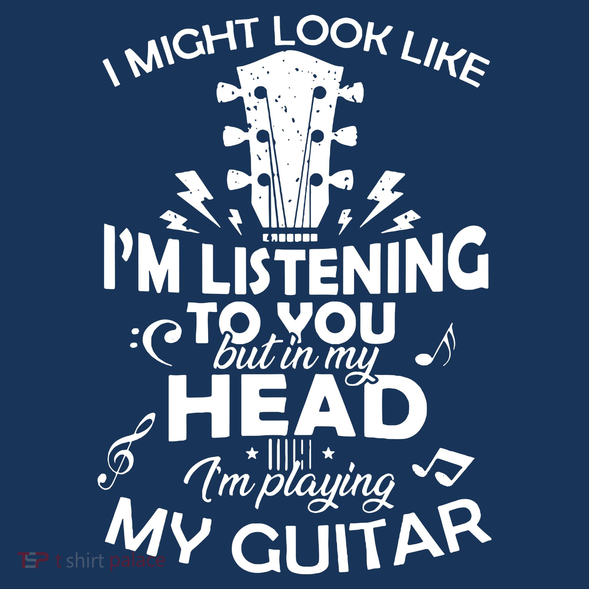 I'm Playing My Guitar Women's Long Sleeve Shirt