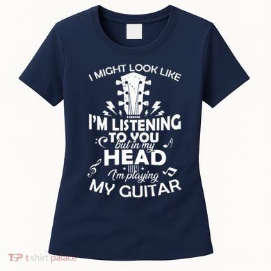 I'm Playing My Guitar Women's T-Shirt