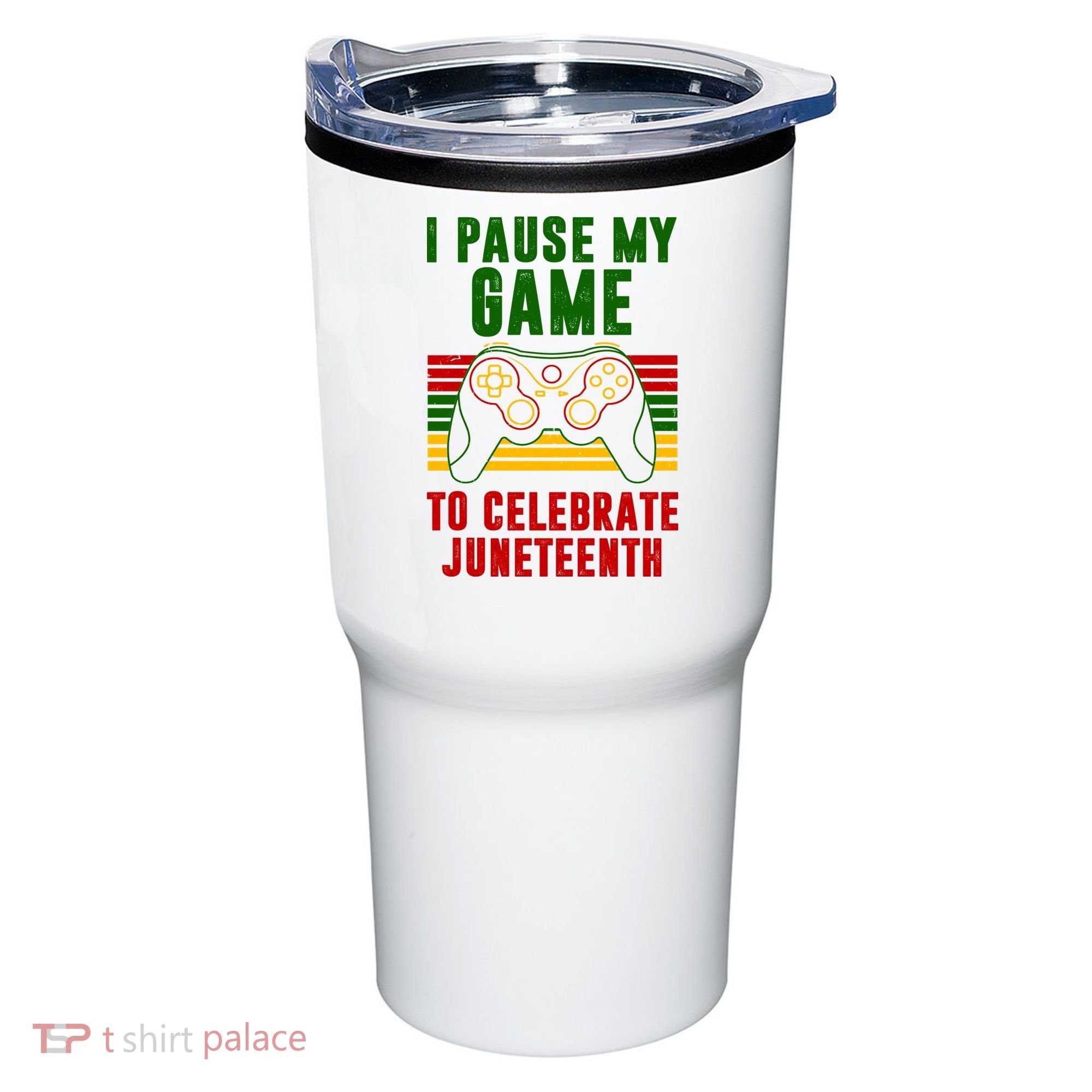 I Pause My Game To Celebrate Juneteenth Gamer Tumbler