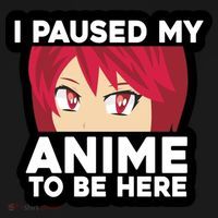 I Paused My Game To Be Here Funny Anime Women's Hoodie thumb 2