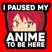 I Paused My Game To Be Here Funny Anime T-Shirt thumb 7