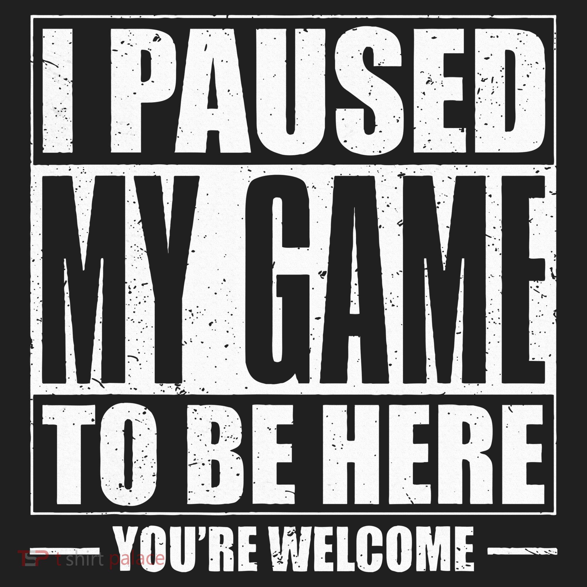 I Paused My Game to Be Here Gaming Gamer Hat