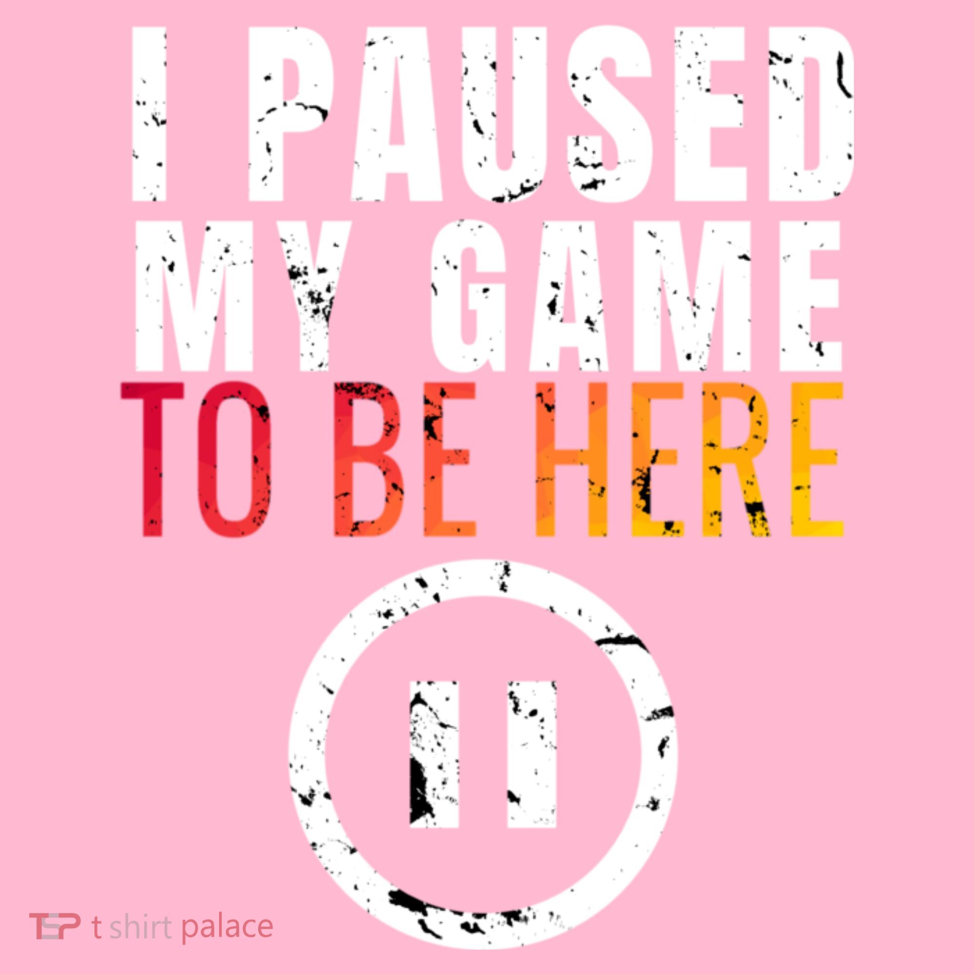 I Paused My Game To Be Here Baby Bodysuit