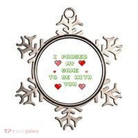 I Paused My Game To Be With You Funny Romantic Ornament thumb 0