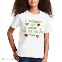 I Paused My Game To Be With You Funny Romantic Kids T-Shirt thumb 2