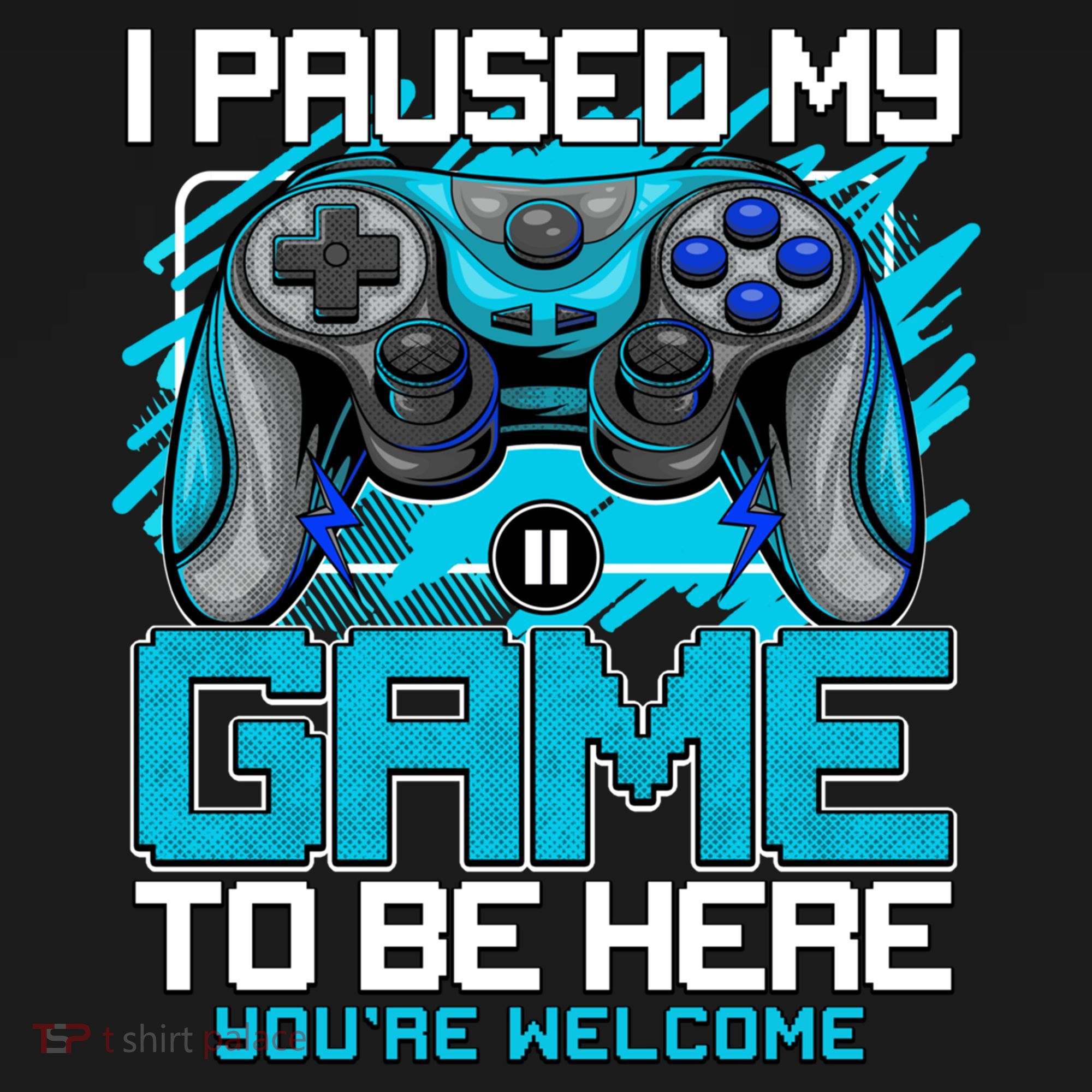 I Paused My Game To Be Here Cool Gift Funny Video Gamer Boys Gift Backpack