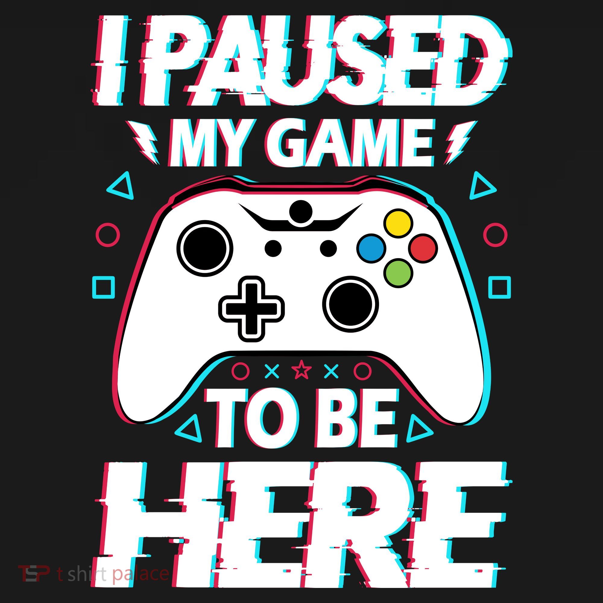 I Paused My Game To Be Here Funny Gamer Gaming Ornament