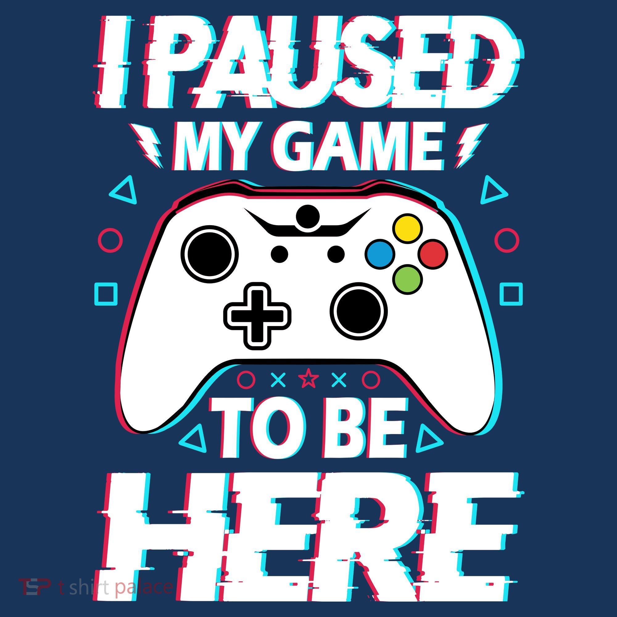 I Paused My Game To Be Here Funny Gamer Gaming Toddler Hoodie