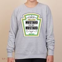 I Put Mustard On My Mustard Halloween Couple Team Women's Sweatshirt thumb 0