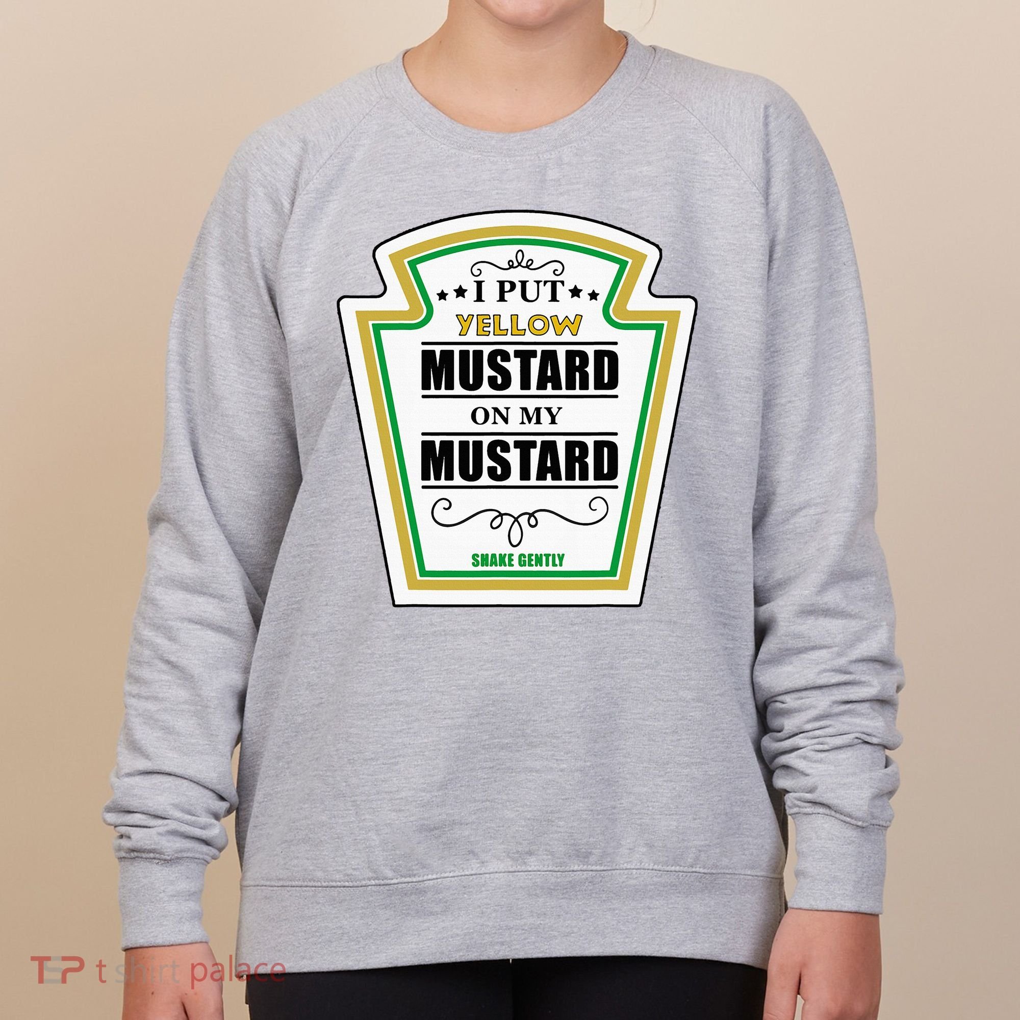 I Put Mustard On My Mustard Halloween Couple Team Women's Sweatshirt