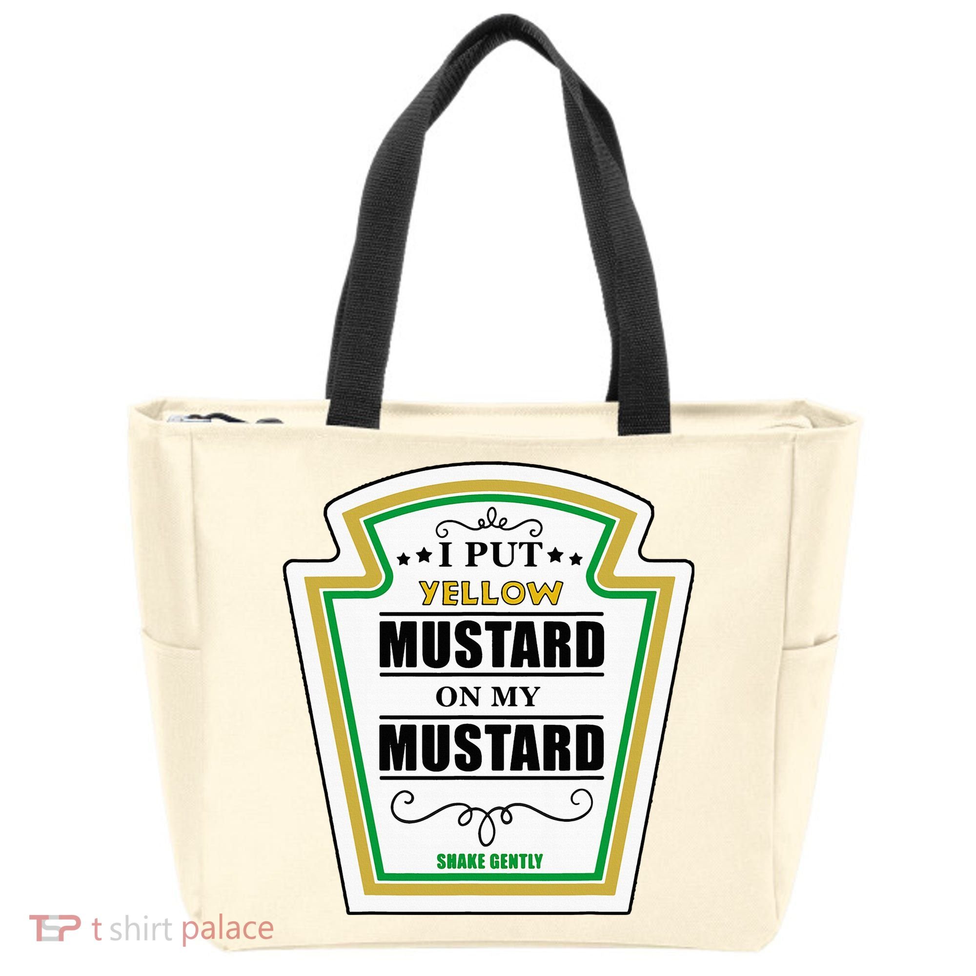 I Put Mustard On My Mustard Halloween Couple Team Tote Bag