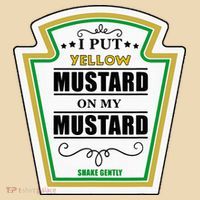 I Put Mustard On My Mustard Halloween Couple Team Tote Bag thumb 4