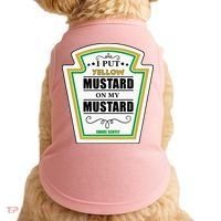 I Put Mustard On My Mustard Halloween Couple Team Doggie Tank thumb 0