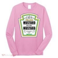 I Put Mustard On My Mustard Halloween Couple Team Long Sleeve Shirt thumb 0