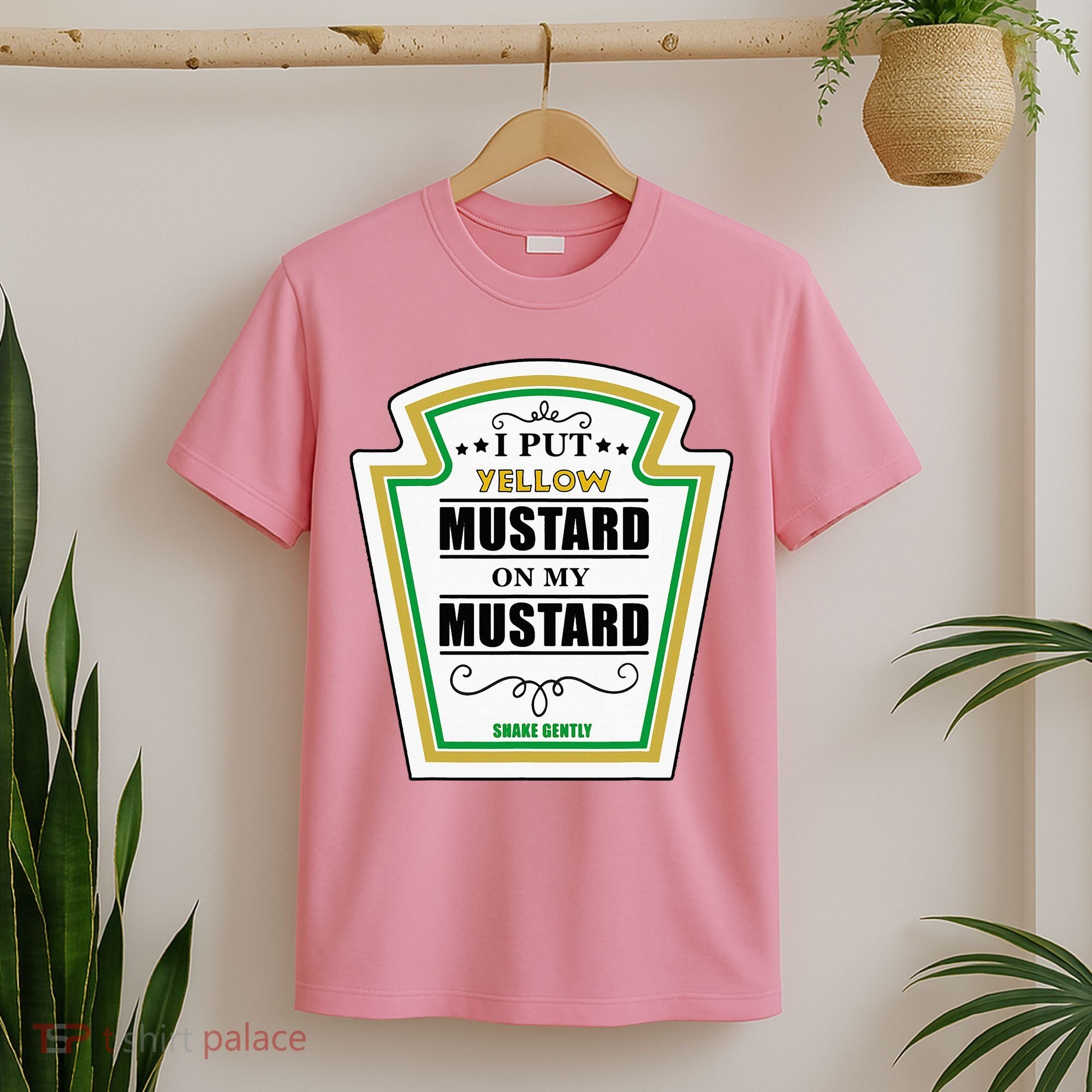 I Put Mustard On My Mustard Halloween Couple Team T-Shirt