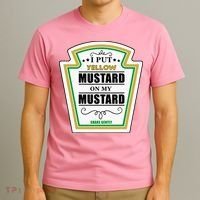 I Put Mustard On My Mustard Halloween Couple Team T-Shirt thumb 3