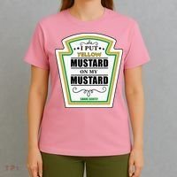 I Put Mustard On My Mustard Halloween Couple Team T-Shirt thumb 4