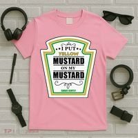 I Put Mustard On My Mustard Halloween Couple Team T-Shirt thumb 5