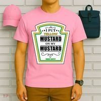 I Put Mustard On My Mustard Halloween Couple Team T-Shirt thumb 6