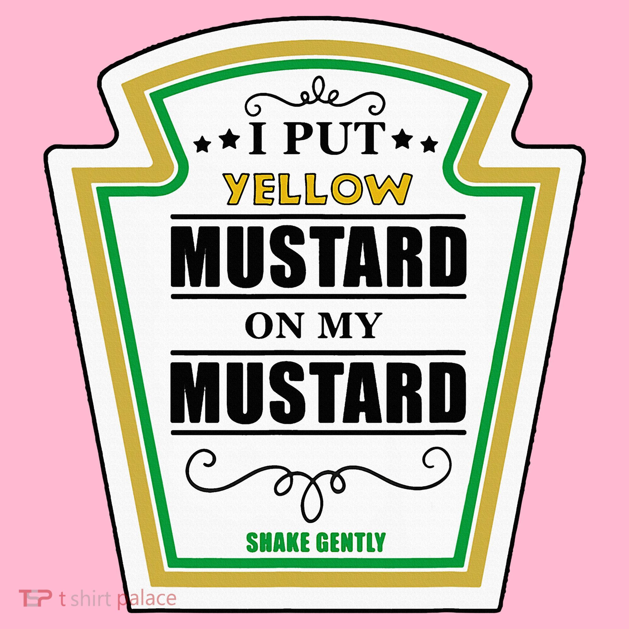 I Put Mustard On My Mustard Halloween Couple Team T-Shirt