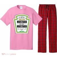 I Put Mustard On My Mustard Halloween Couple Team Pajama Set thumb 0