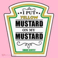 I Put Mustard On My Mustard Halloween Couple Team Mousepad thumb 1