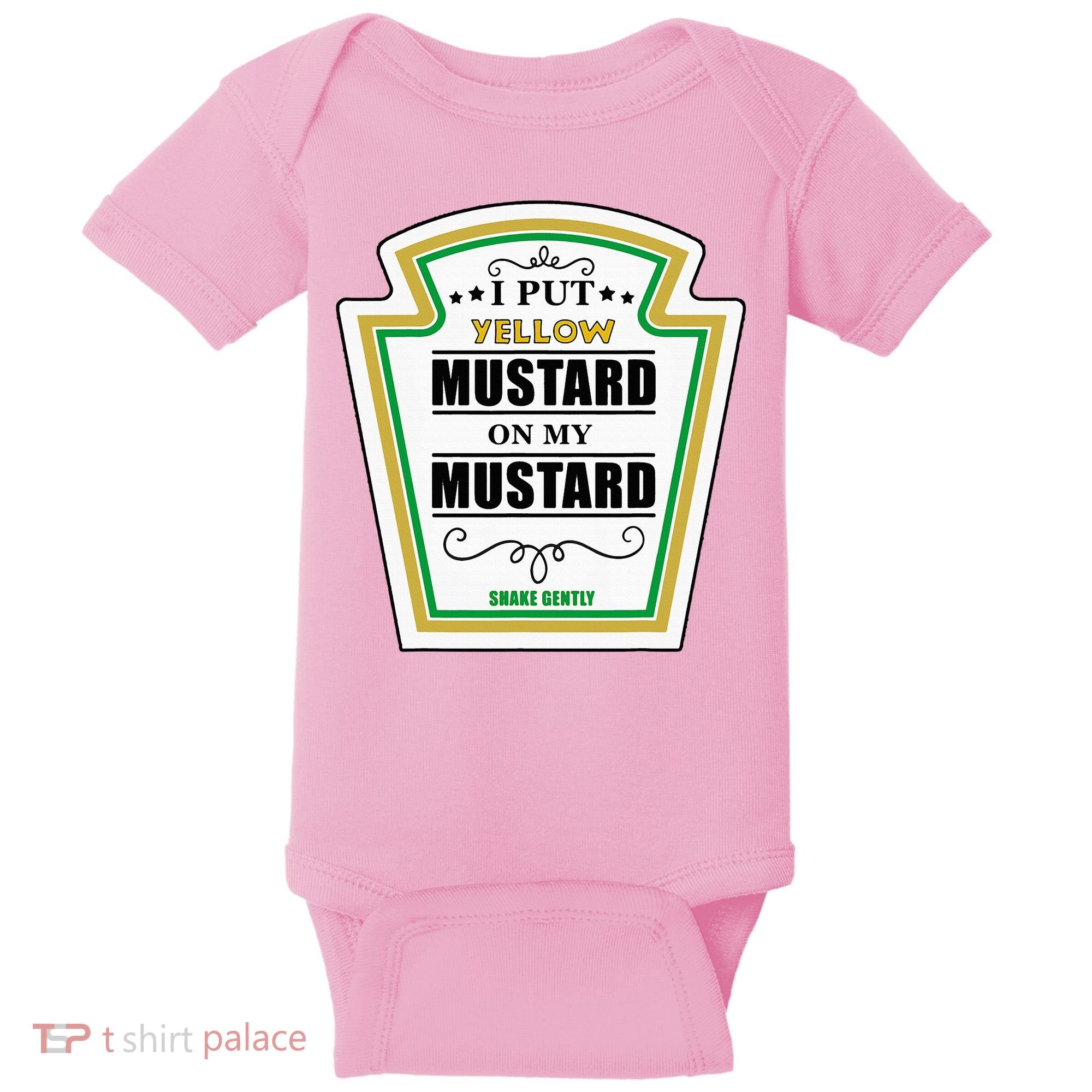 I Put Mustard On My Mustard Halloween Couple Team Baby Bodysuit