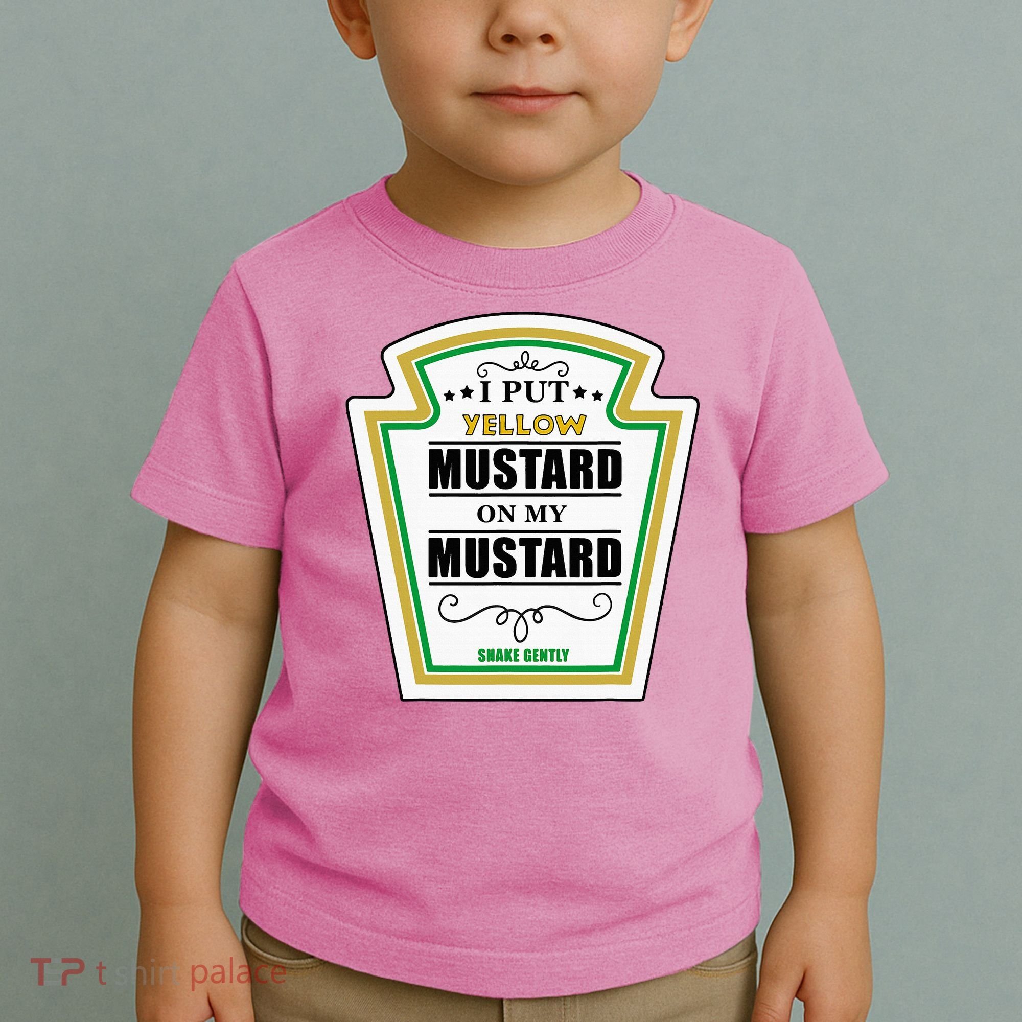 I Put Mustard On My Mustard Halloween Couple Team Toddler T-Shirt
