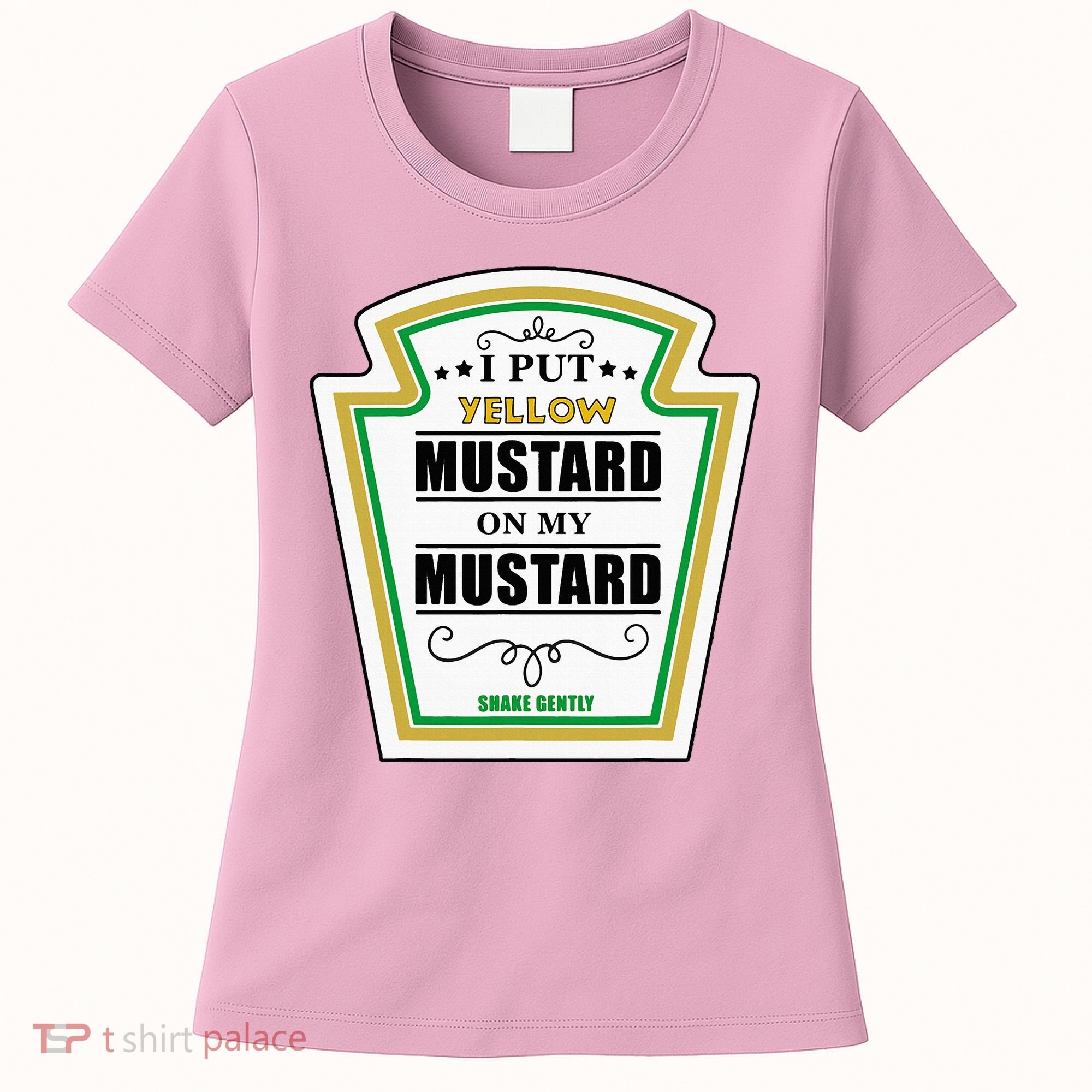 I Put Mustard On My Mustard Halloween Couple Team Women's T-Shirt