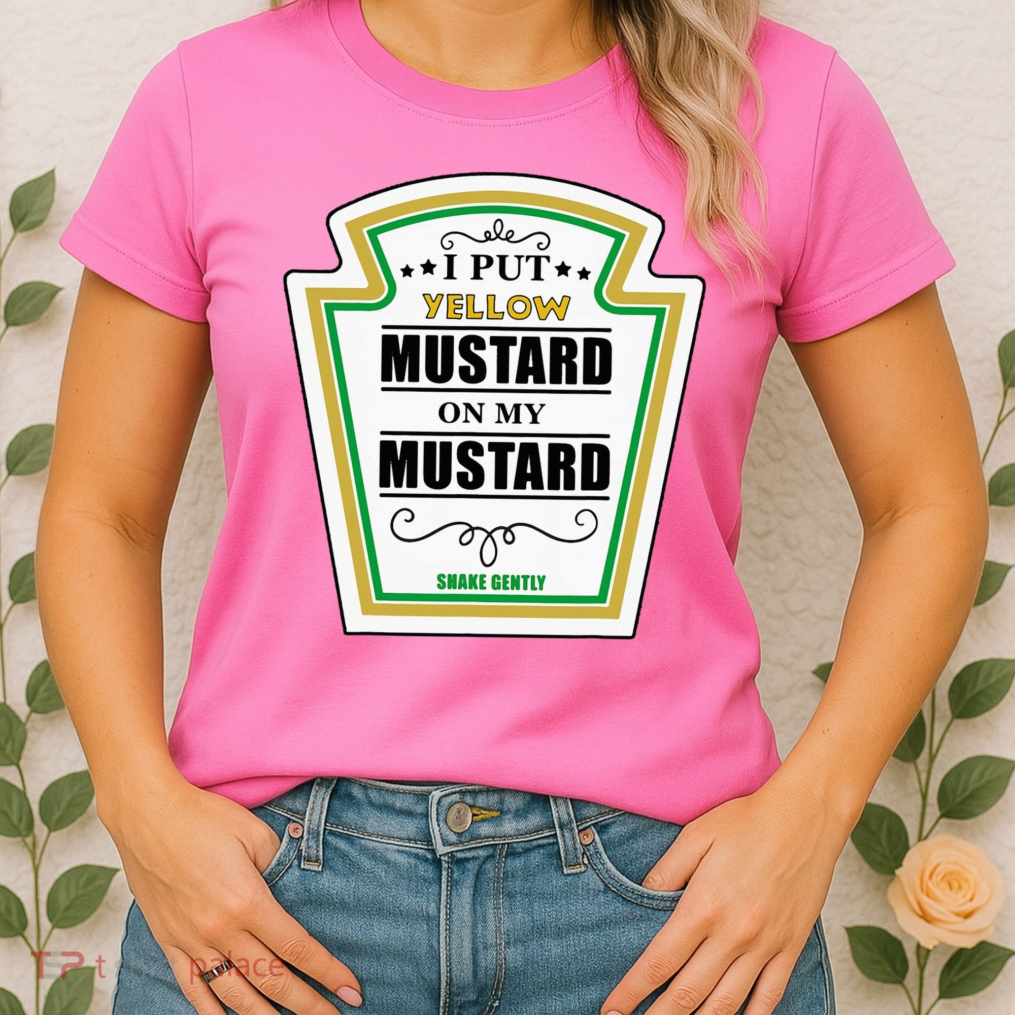 I Put Mustard On My Mustard Halloween Couple Team Women's T-Shirt